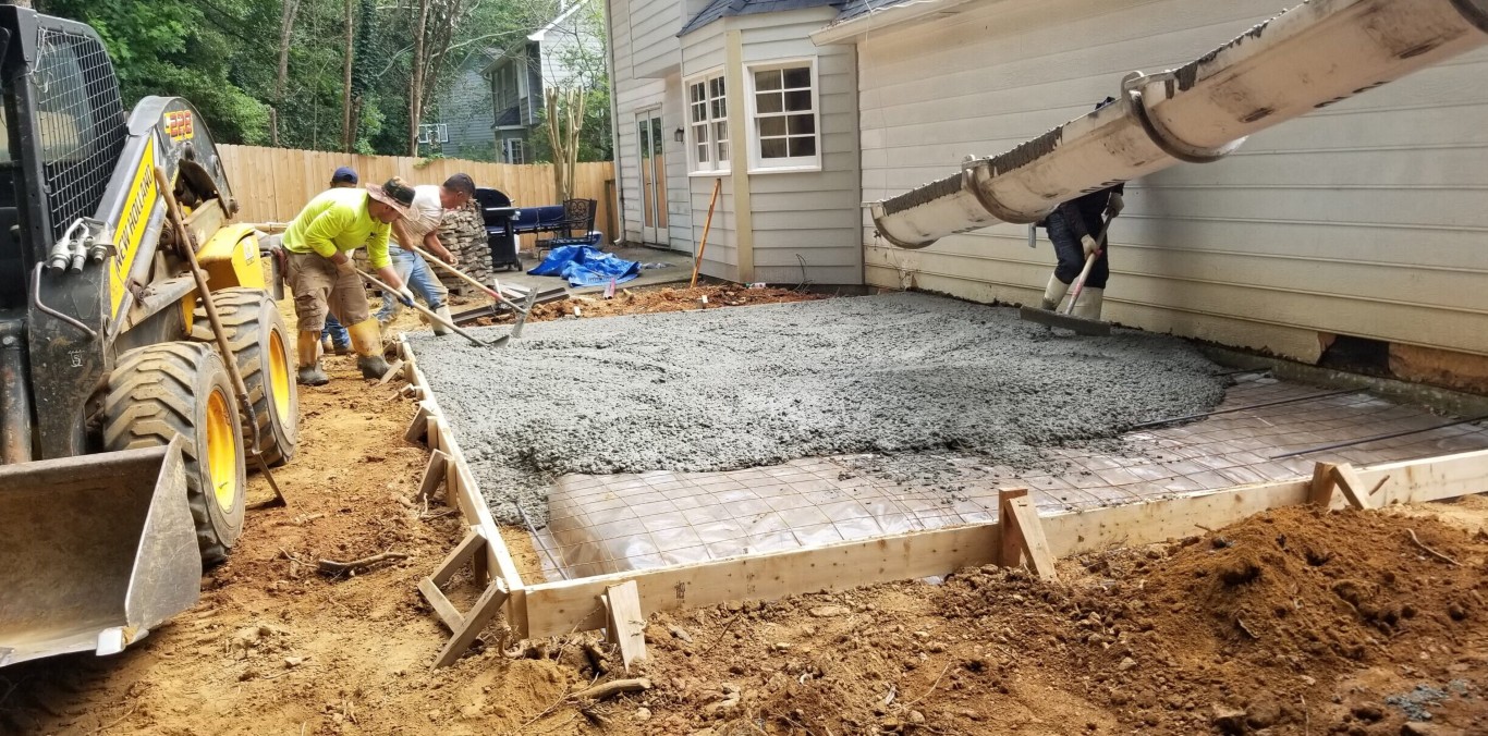 Concrete foundation and footing work in Lynwood, CA